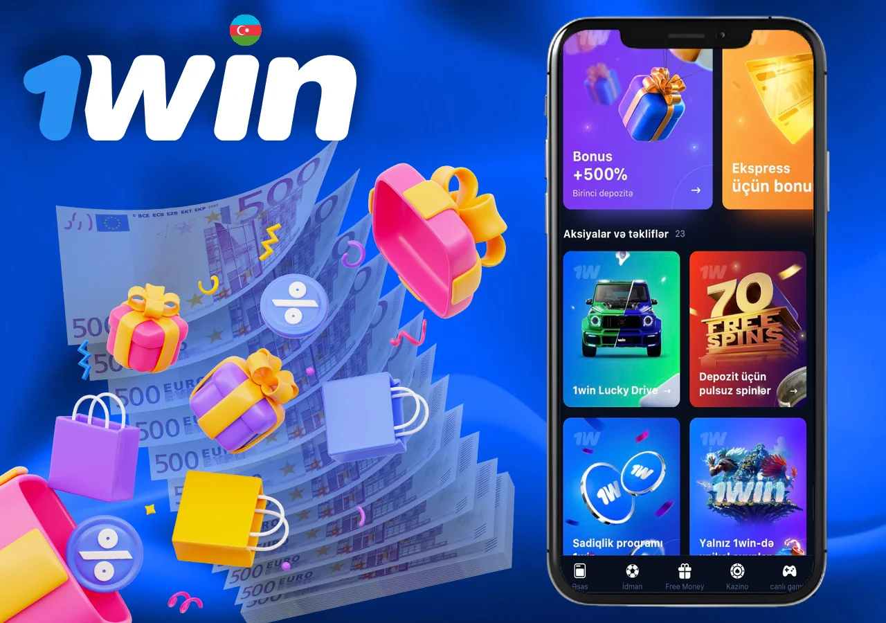 1Wın xoş bonus almaq qaydası